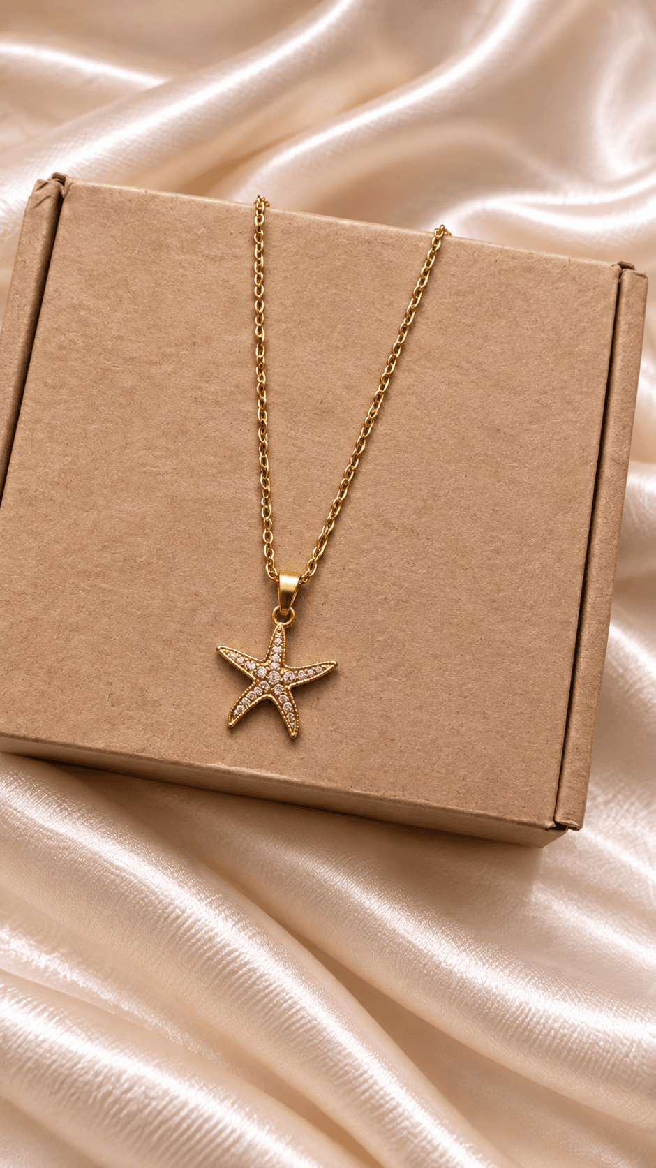 Collar Stella Strass Gold