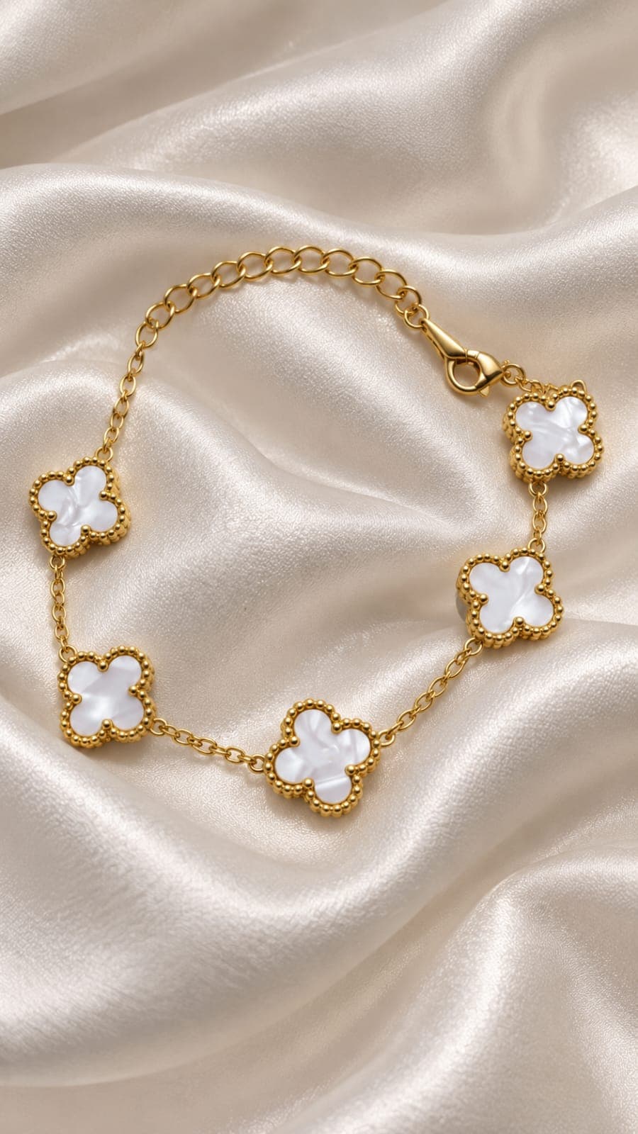 Pulsera Clover Gold